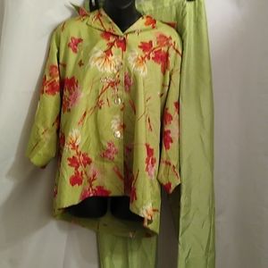 Avenue green matching set